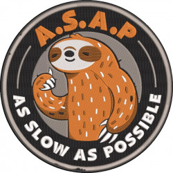 As Slow as Possible Funny Sloth